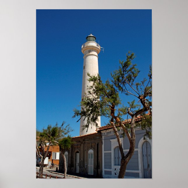 Affiche Phare de Punta Secca, Sicile, Italie (Devant)