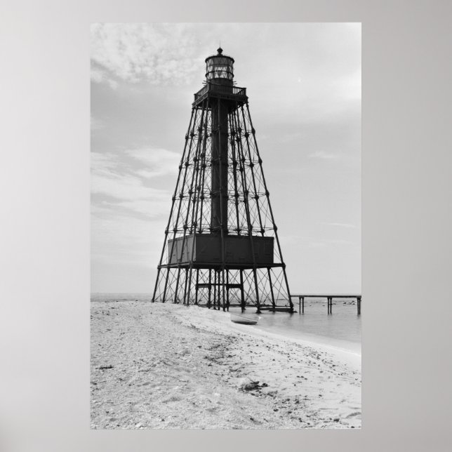 Affiche Phare de Sand Key (Devant)