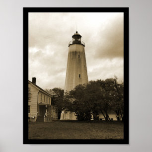 Affiche Phare de Sandy Hook