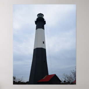 Affiche Phare de Tybee Island Photo sur une photo