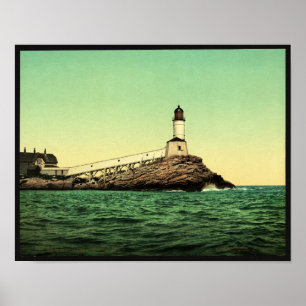 Affiche Phare de White Island, Isles of Shoals, N.H.