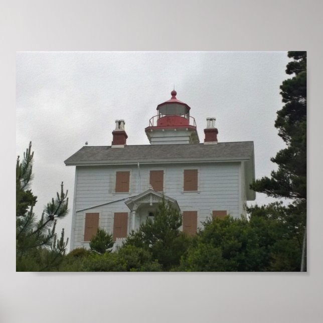 Affiche Phare de Yaquina Bay, OU (Devant)
