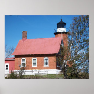 Affiche Phare d'Eagle Harbour Photo