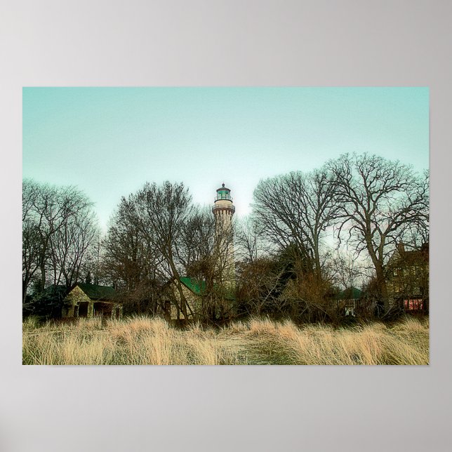 Affiche Phare d'Evanston (Devant)