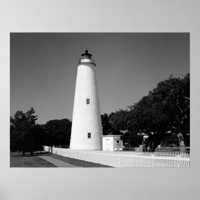 Affiche Phare d'Ocracoke (Devant)