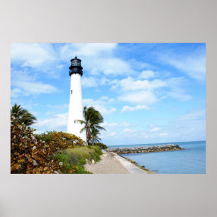 Affiche Phare du Cap Florida