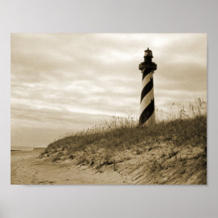 Affiche Phare du Cap Hatteras
