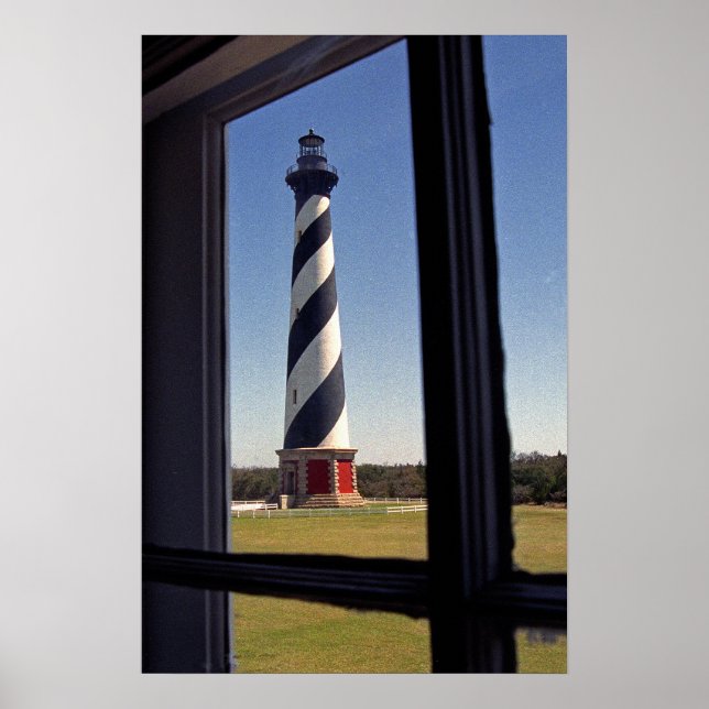 Affiche Phare du cap Hatteras (Devant)