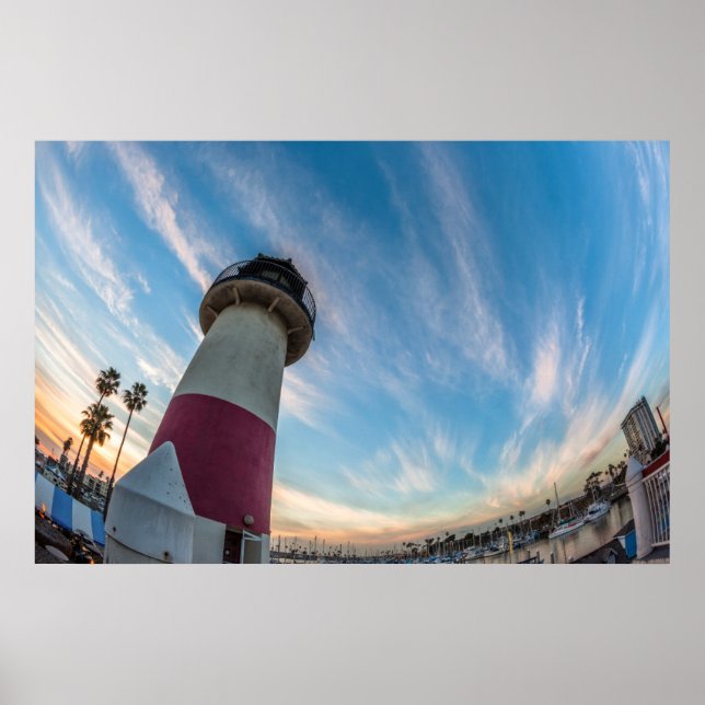 Affiche Phare du port d'Oceanside (Devant)