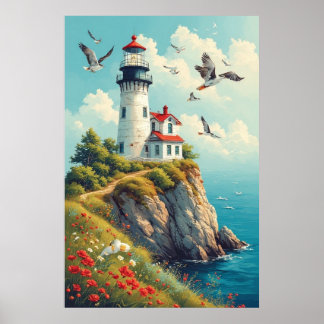 Affiche Phare étonnant
