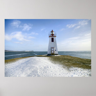 Affiche Phare   Nouveau Brunswick d'Arran de pouce