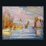 Affiche Phare Paul Signac à Groix<br><div class="desc">Le phare de Groix en France tel que peint par Paul Signac.</div>