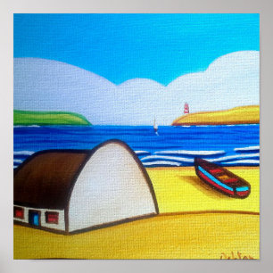 Affiche Phare Sur La Pointe