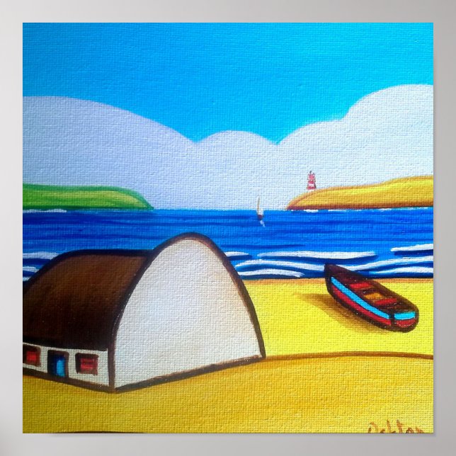 Affiche Phare Sur La Pointe (Devant)