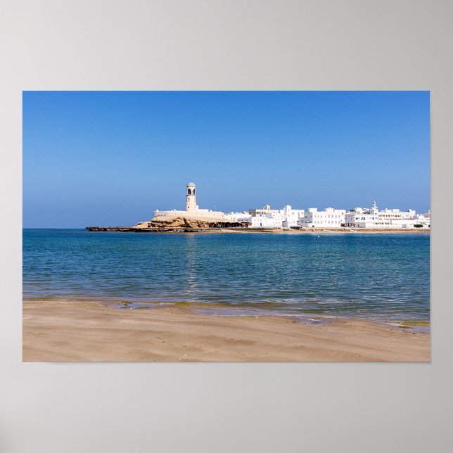 Affiche Phare Sur - Sur, Oman (Devant)