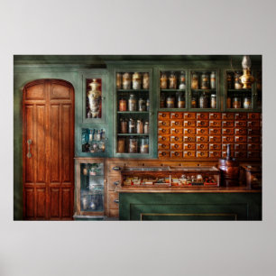 Affiche Pharmacie - Médecine - Produits pharmaceutiques