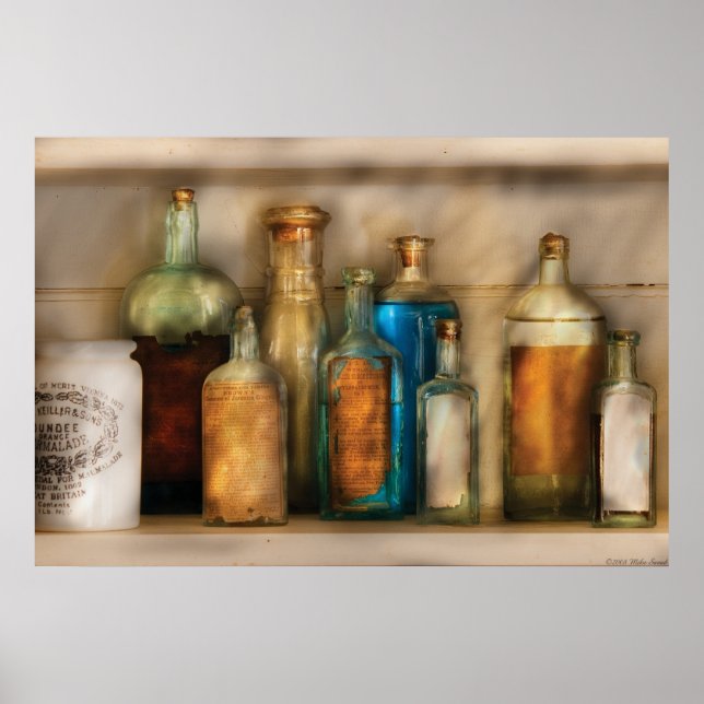 Affiche Pharmacien - Médecine (Devant)