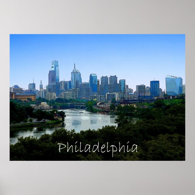 Affiche Philadelphie Pa (Devant)