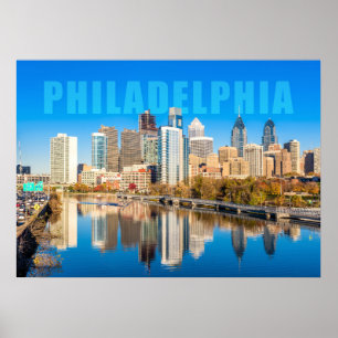 Affiche Philadelphie Pennsylvanie