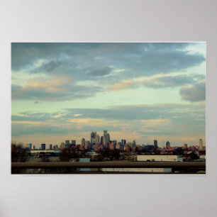 Affiche Philadelphie Skyline Photo