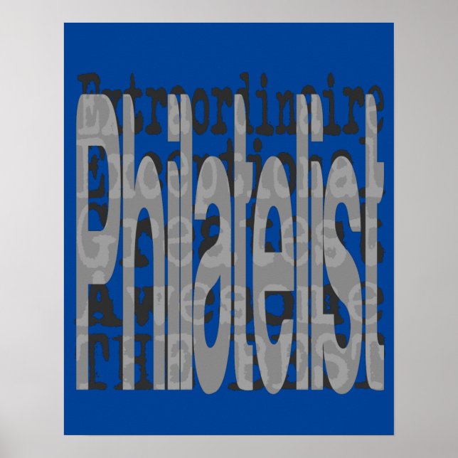 Affiche Philatelist Extraordinaire (Devant)