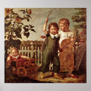 Affiche Philipp Otto Runge - les enfants de Hulsenbeck