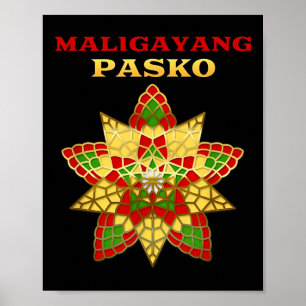 Affiche Philippines Pilipinas Philippines Parol de Noël ph