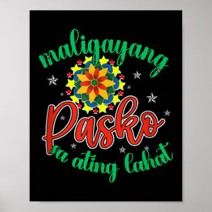 Affiche Philippines Pilipinas Philippines Parol de Noël ph