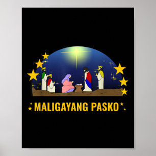 Affiche Philippines Pilipinas Philippines Parol de Noël ph