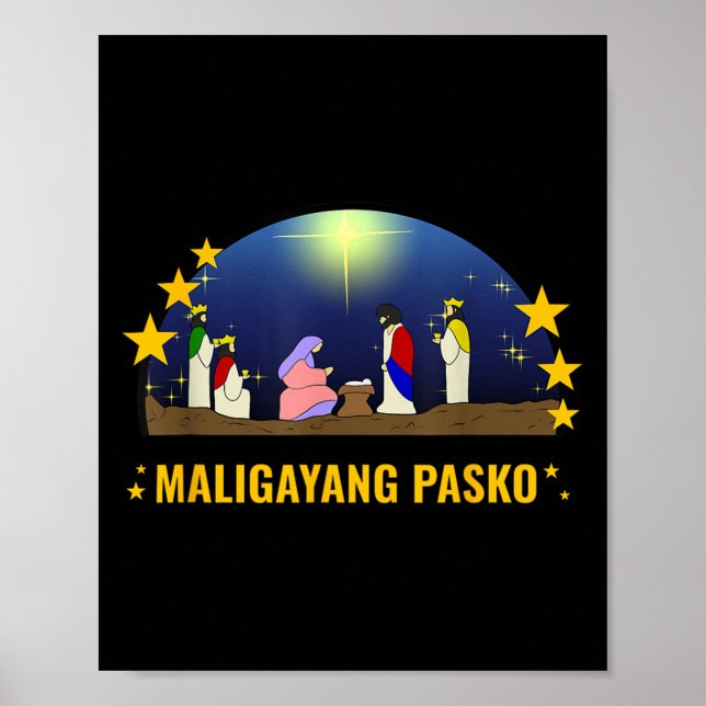 Affiche Philippines Pilipinas Philippines Parol de Noël ph (Devant)