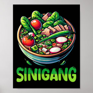 Affiche Philippines Sinigang Pino, amoureux de soupe alime