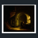 Affiche Philosophe avec un livre ouvert, 1625-7 (huile sur<br><div class="desc">Image : 91055 Philosophe avec un livre ouvert,  1625-7 (huile sur panneau). Koninck,  Salomon (1609-56). Louvre,  Paris,  France,  Peter Willi. Art,  Art.</div>