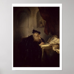 Affiche Philosopher, 1635