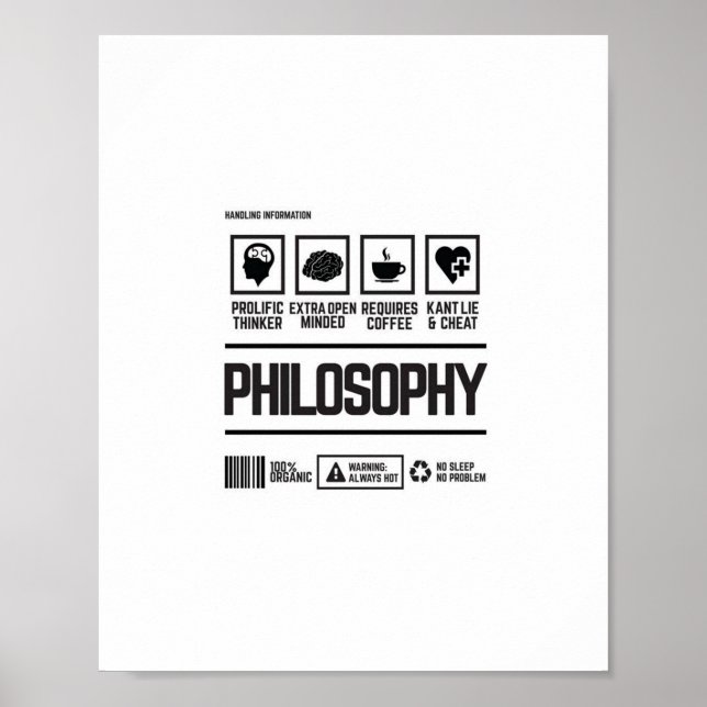 Affiche philosophie (Devant)