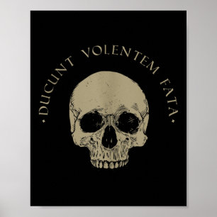 Affiche Philosophie stoïque Du Volentem Fata Stoïcisme crâ