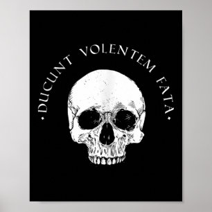 Affiche Philosophie stoïque Du Volentem Fata Stoïcisme crâ