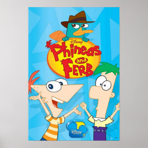 Affiche Phinées et Ferb