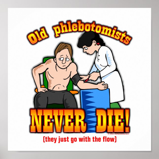 Affiche Phlebotomiste (Devant)