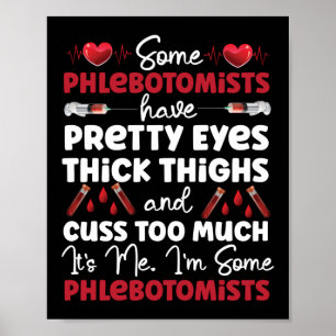 Affiche Phlebotomiste Phlebotomiste Certains Phlebotomiste
