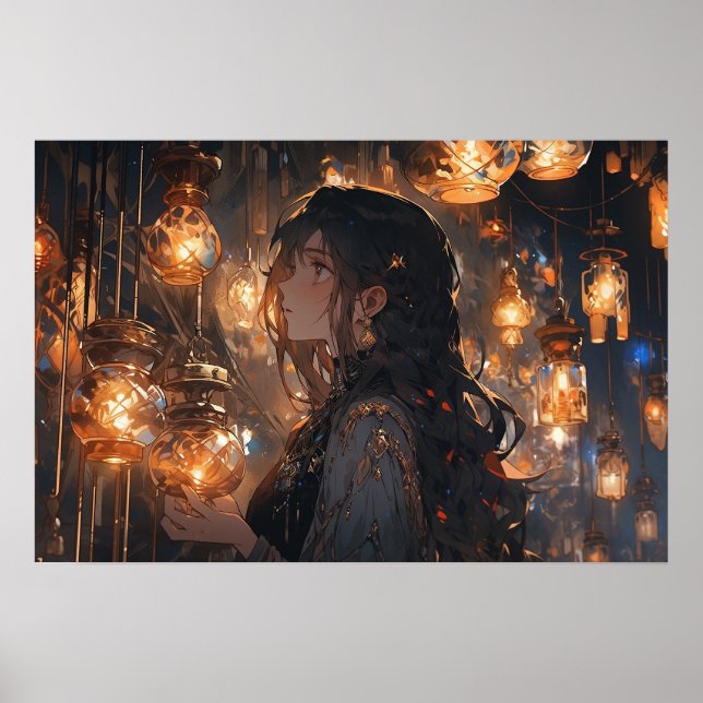 Affiche Phoebe dans la salle des lanternes (Devant)