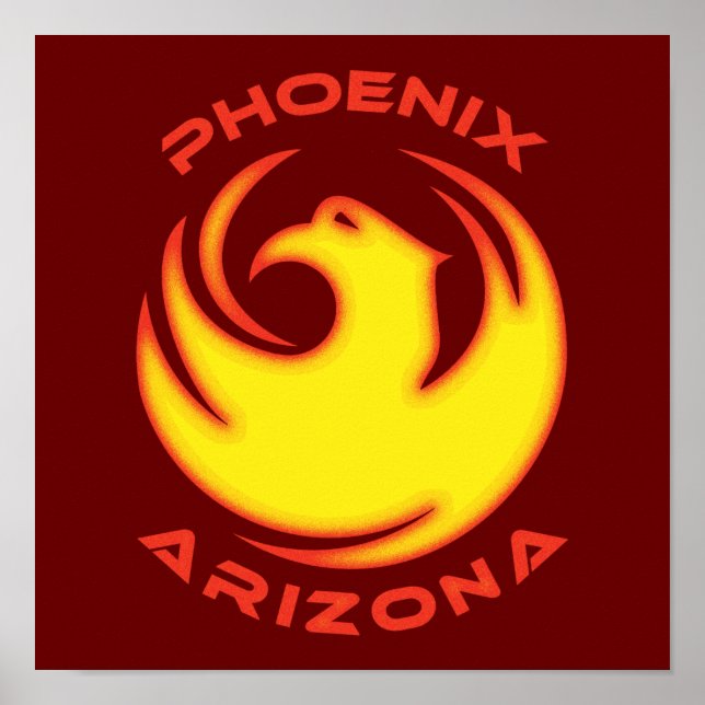 Affiche Phoenix, Arizona (Devant)