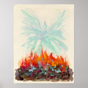 Affiche PHOENIX BIRD by SHARON SHARPE