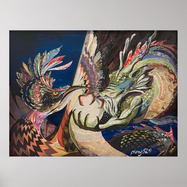 Affiche Phoenix et Dragon (Devant)