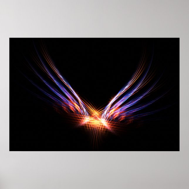 Affiche Phoenix Fire Bird Print (Devant)