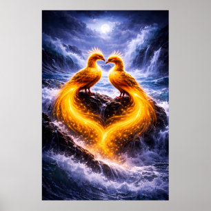 Affiche Phoenix jumeaux de lumière éternelle