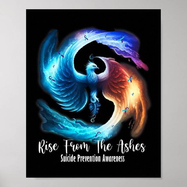 Affiche Phoenix Montée De Ashes Suicide Prevention Awa (Devant)