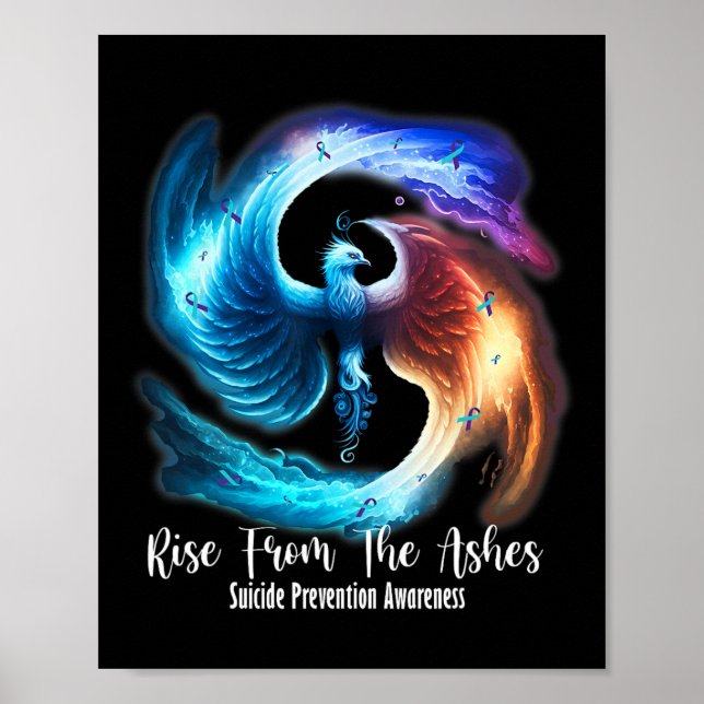 Affiche Phoenix Montée De Ashes Suicide Prevention Awa (Devant)