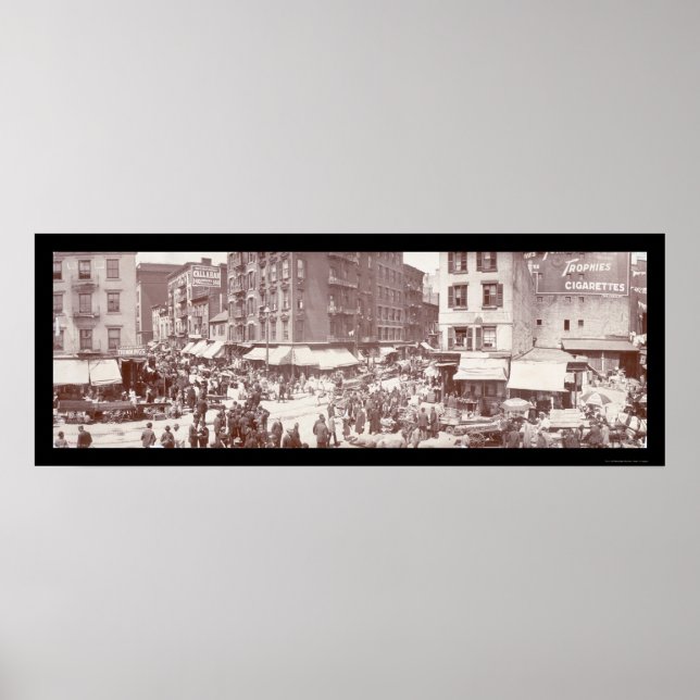 Affiche Photo 1902 des rues de New York (Devant)