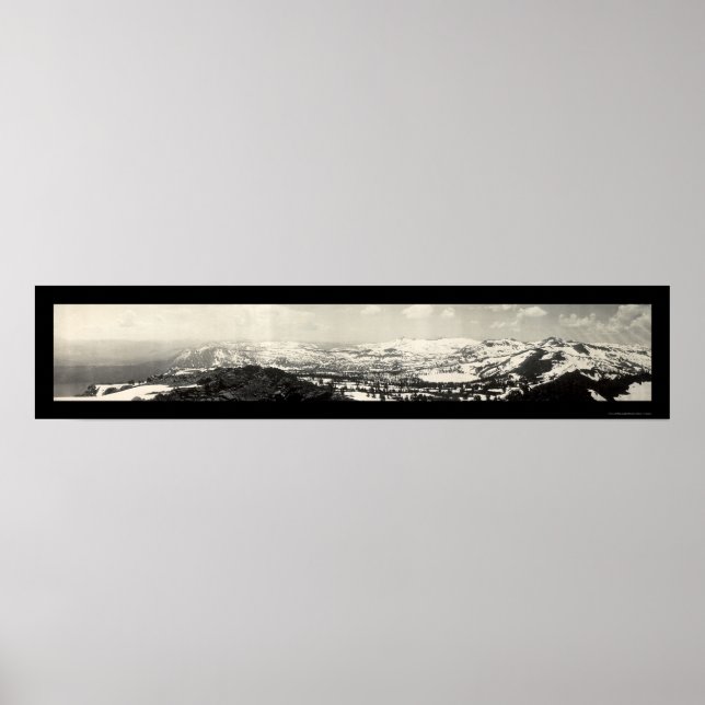 Affiche Photo 1905 de Desolation Valley Tahoe CA (Devant)