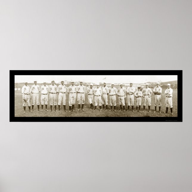 Affiche Photo 1905 de New York Giants Baseball (Devant)